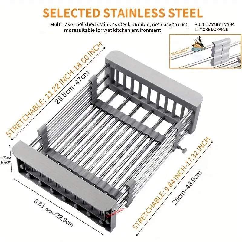Stainless Steel Sink Drying Rack