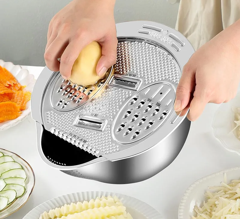 2-in-1 Wash And Cut Drain Bowl