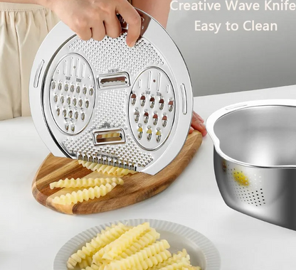 2-in-1 Wash And Cut Drain Bowl