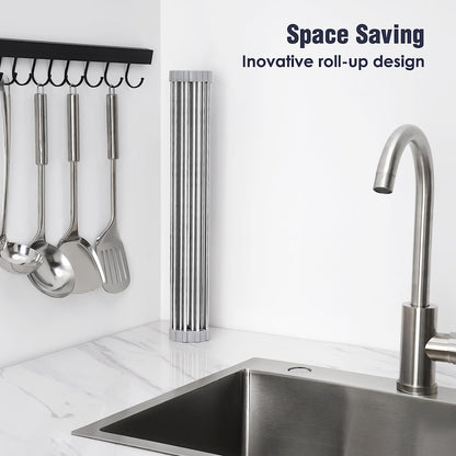 Roll Up Dish Drying Rack