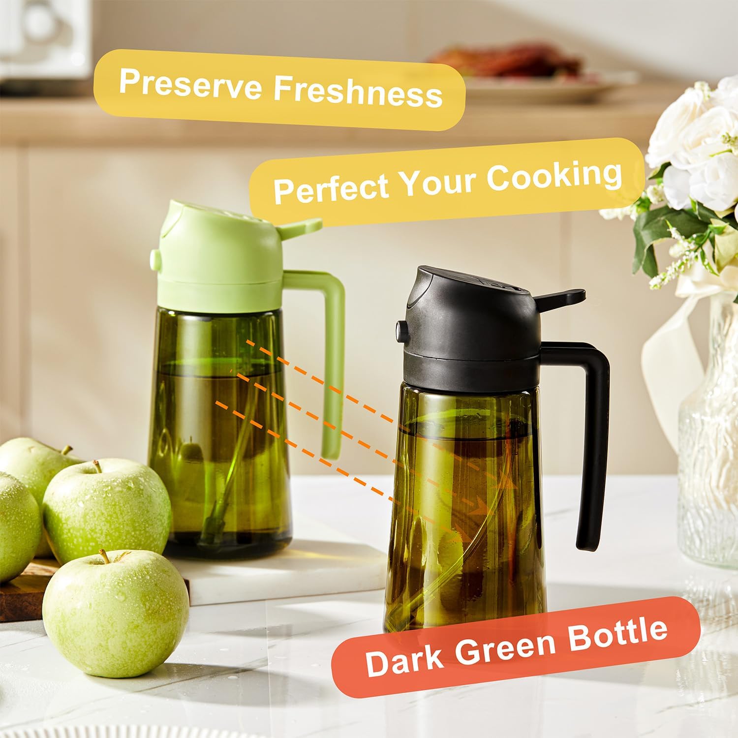 2 In 1 Oil Dispenser And Spray