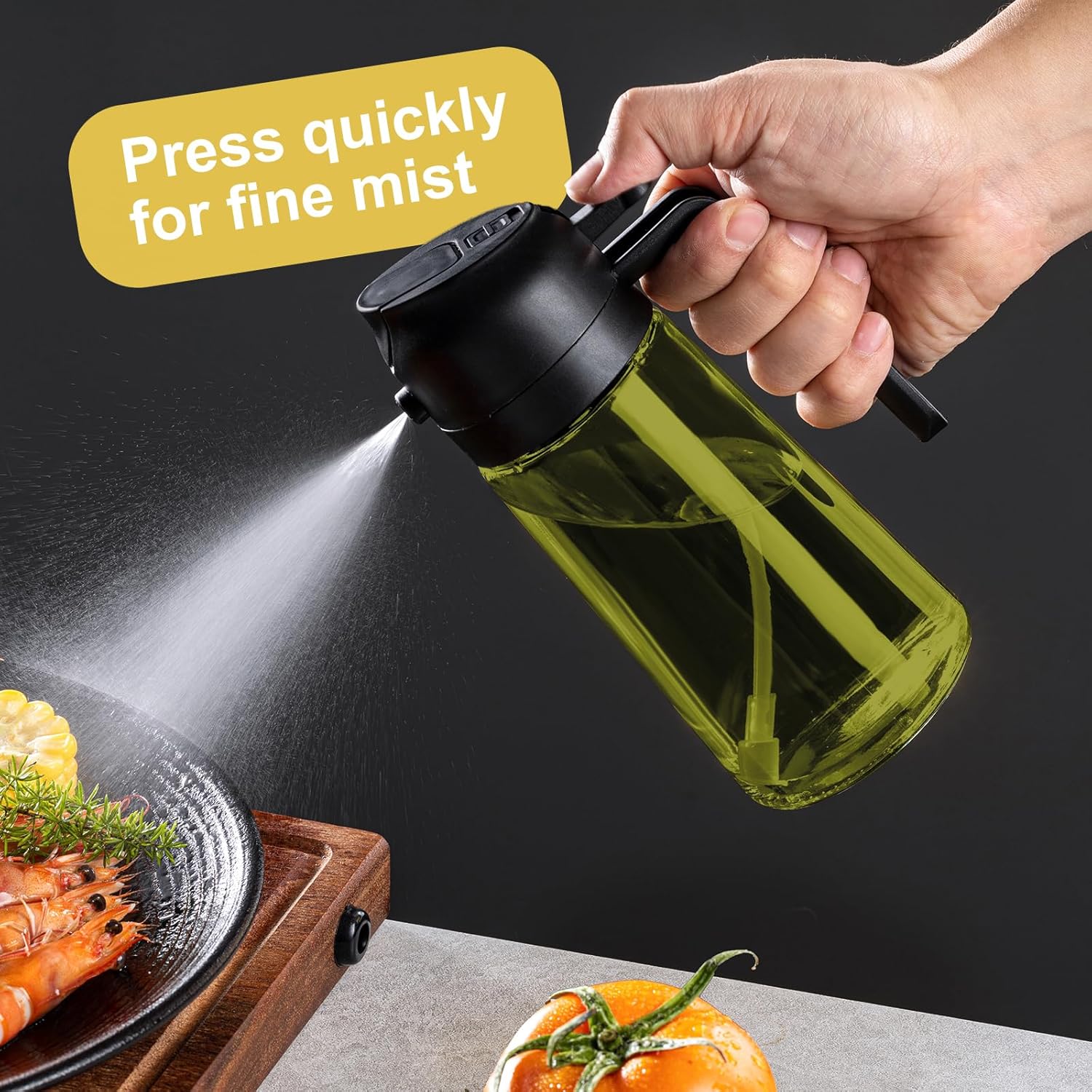 2 In 1 Oil Dispenser And Spray