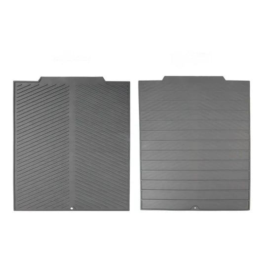1PC Silicone Kitchen Drain Mat Non-Slip Drying Pad for Pots Dishes & Utensils Heat-Resistant Tableware Coaster