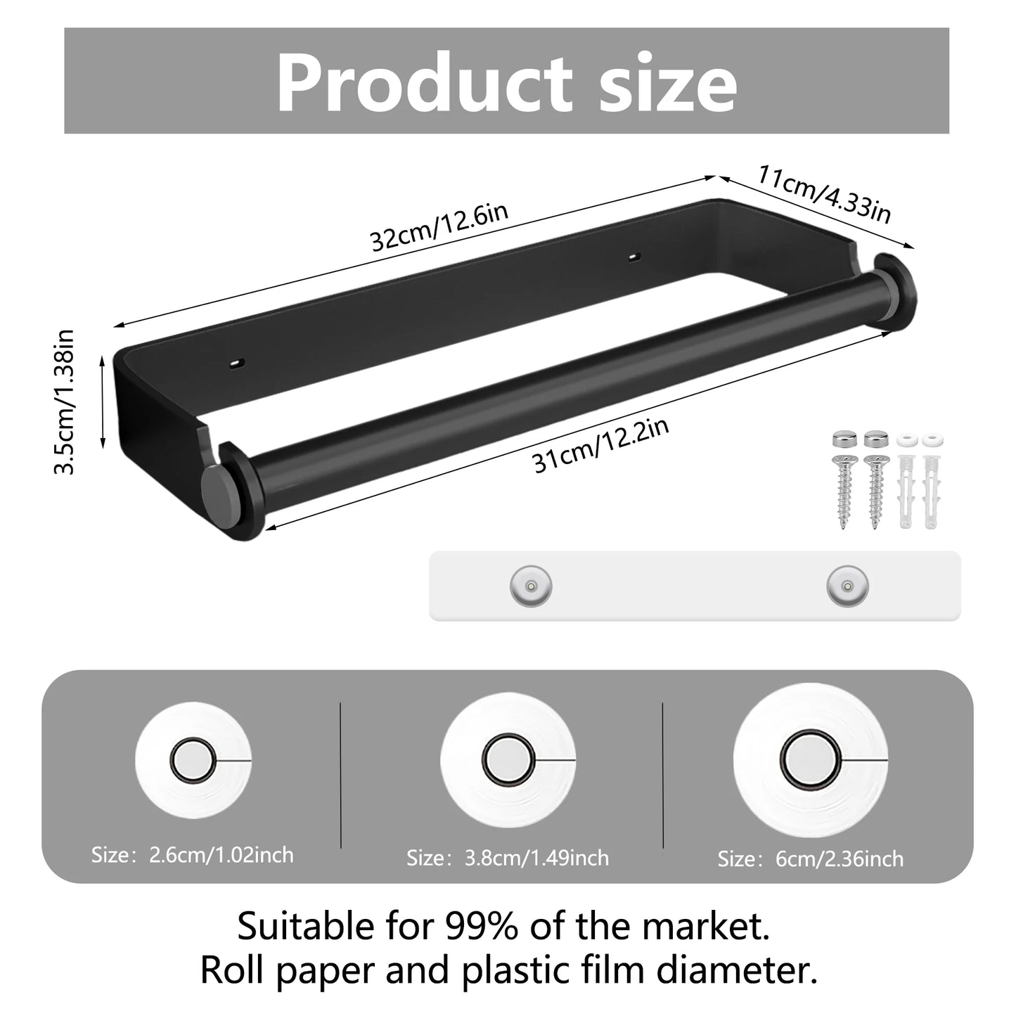 Stainless Steel Roll Holder