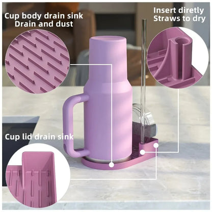 Silicone Tumbler Drying Rack